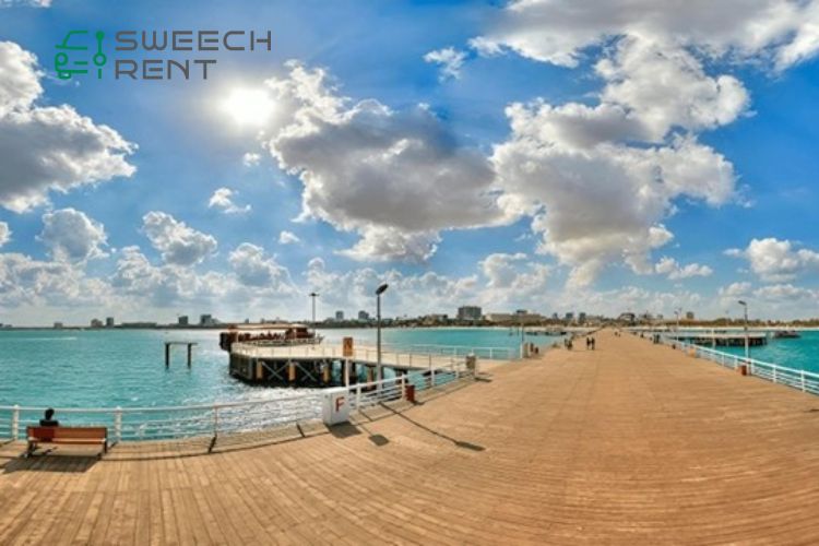 تفریحات آبی در اسکله تفریحی