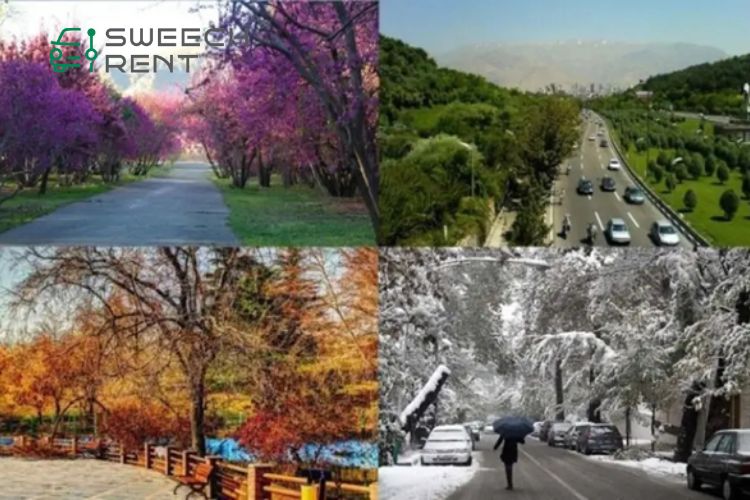 مقایسه فصلهای مختلف برای سفر به تهران